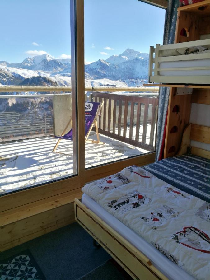 Appartement D'Une Chambre A La Plagne Aime 2000 A 10 M Des Pistes Avec Vue Sur La Ville Et Terrasse Amenagee Macot-la-Plagne 外观 照片