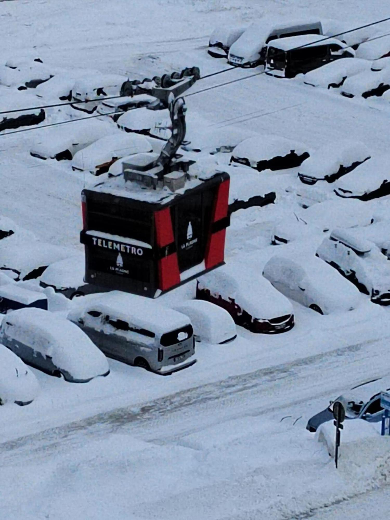 Appartement D'Une Chambre A La Plagne Aime 2000 A 10 M Des Pistes Avec Vue Sur La Ville Et Terrasse Amenagee Macot-la-Plagne 外观 照片